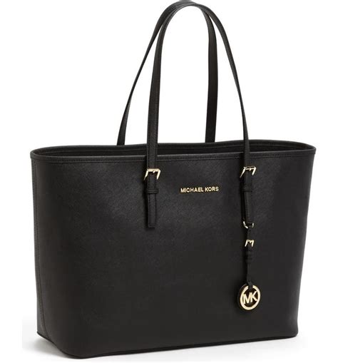 michael kors saffiano perforated leather handbag tote|Michael Kors sullivan large tote.